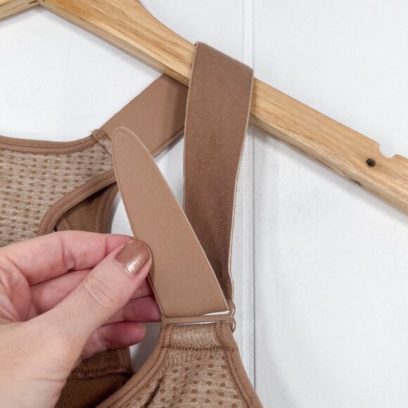 SHEFIT Low Impact Sports Bra Wire Free * no pads * Heathered Tan Size 2X (2LUXE) - Picture 8 of 14